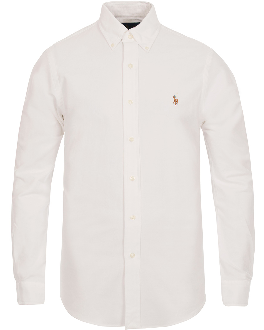 Homme | Chemises | Polo Ralph Lauren | Slim Fit Stretch Oxford Shirt White