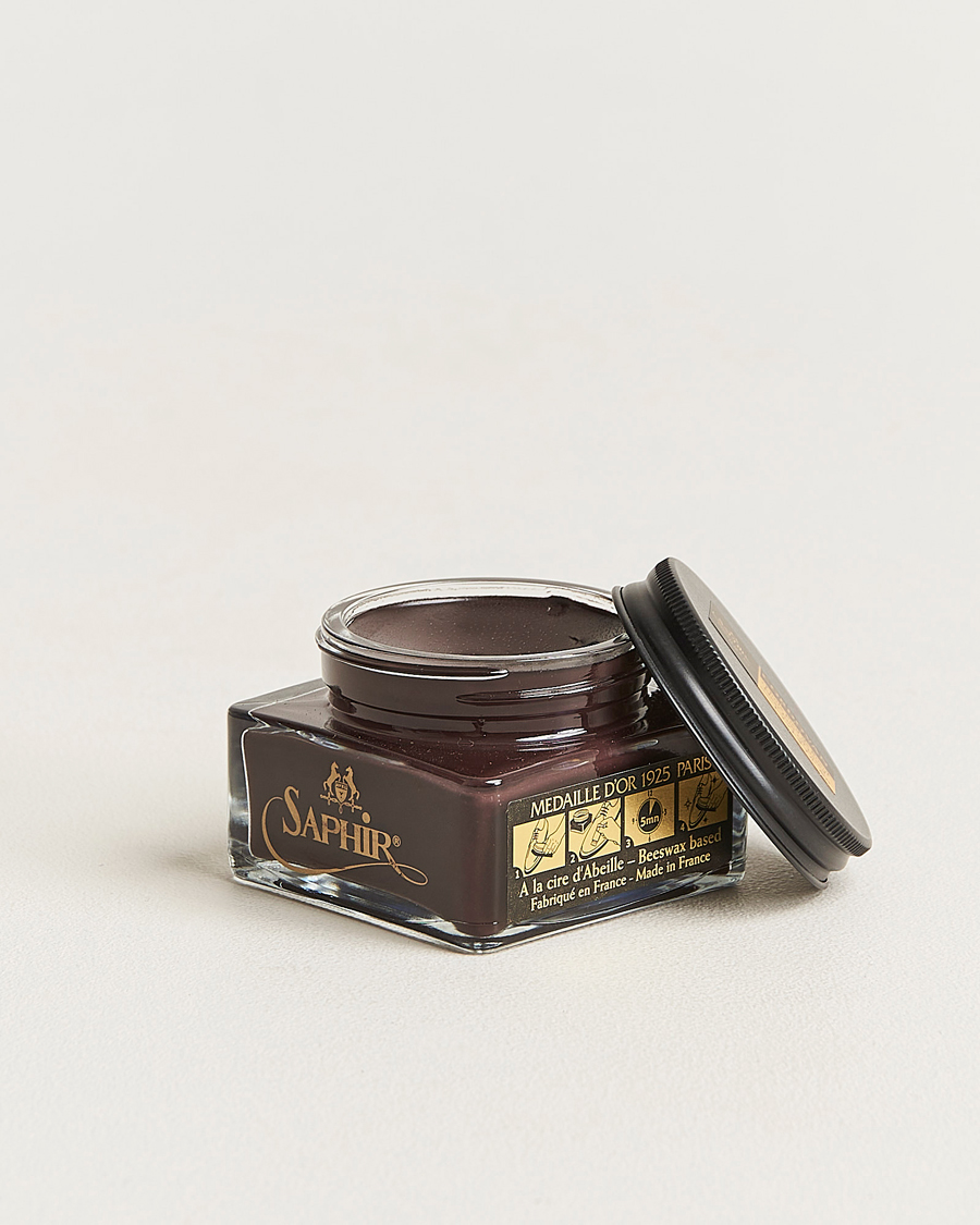 Heren | Schoenverzorging | Saphir Medaille d'Or | Cordovan Creme 75 ml Dark Brown