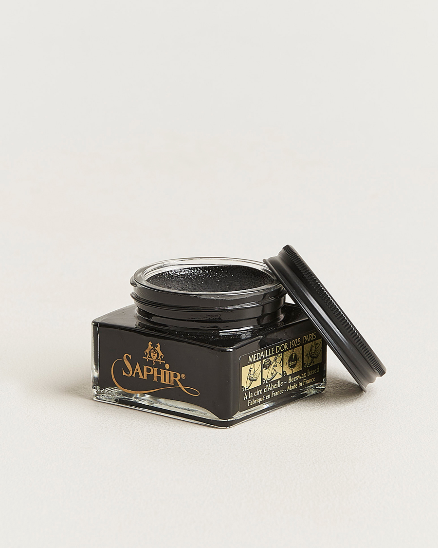 Heren | Schoenverzorging | Saphir Medaille d'Or | Creme Pommadier 1925 75 ml Black
