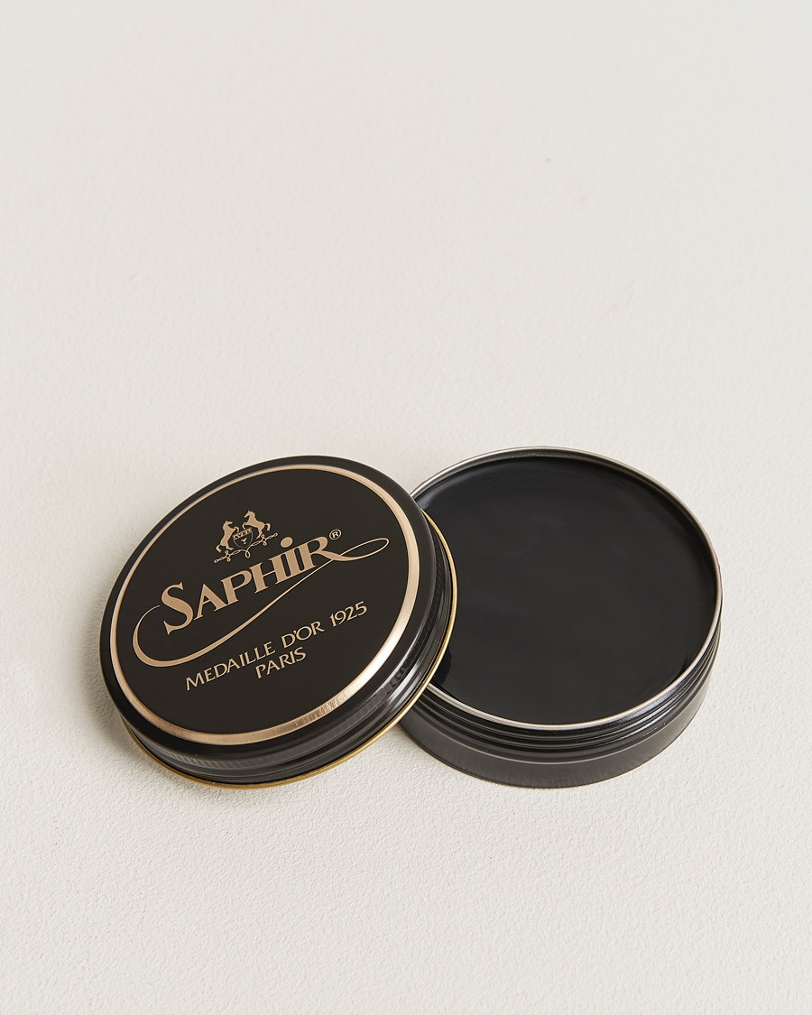 Homme | Entretien Chaussures | Saphir Medaille d'Or | Pate De Lux 50 ml Black
