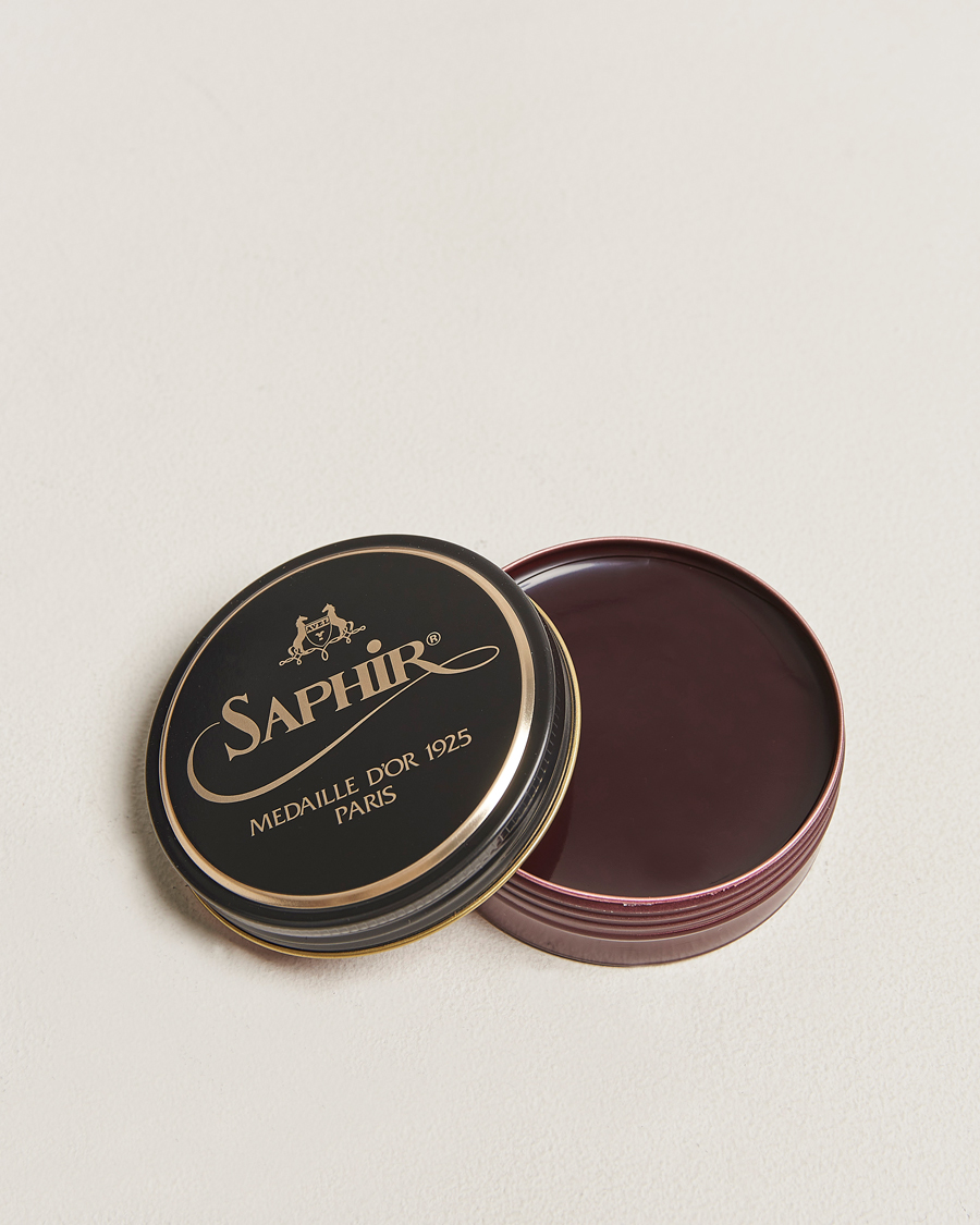 Homme | Entretien Chaussures | Saphir Medaille d'Or | Pate De Lux 50 ml Mahogany
