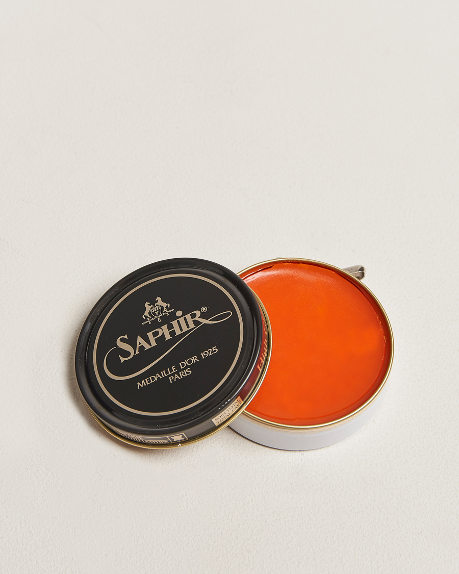 Homme | Entretien Chaussures | Saphir Medaille d'Or | Pate De Lux 50 ml Cognac