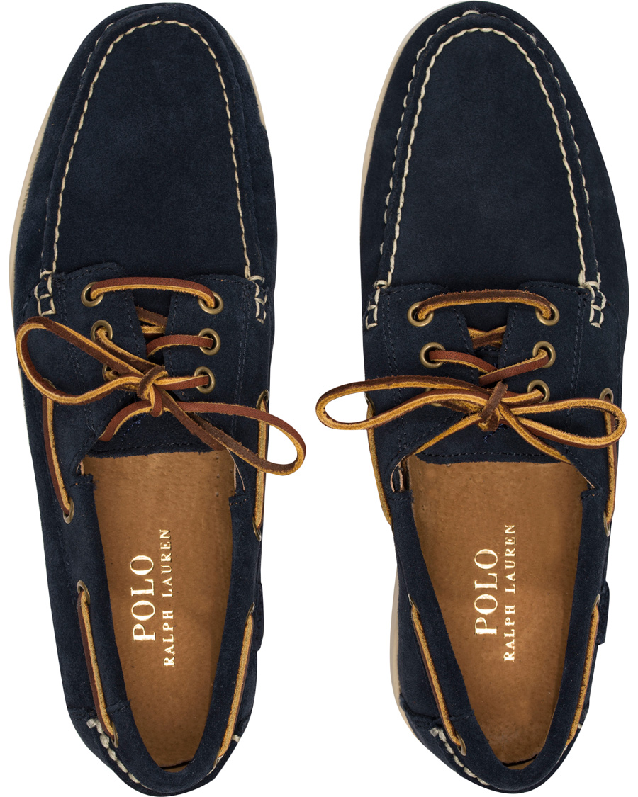 Homme | Polo Ralph Lauren Bienne II Deckshoes Navy Suede | Polo Ralph Lauren | Bienne II Deckshoes Navy Suede