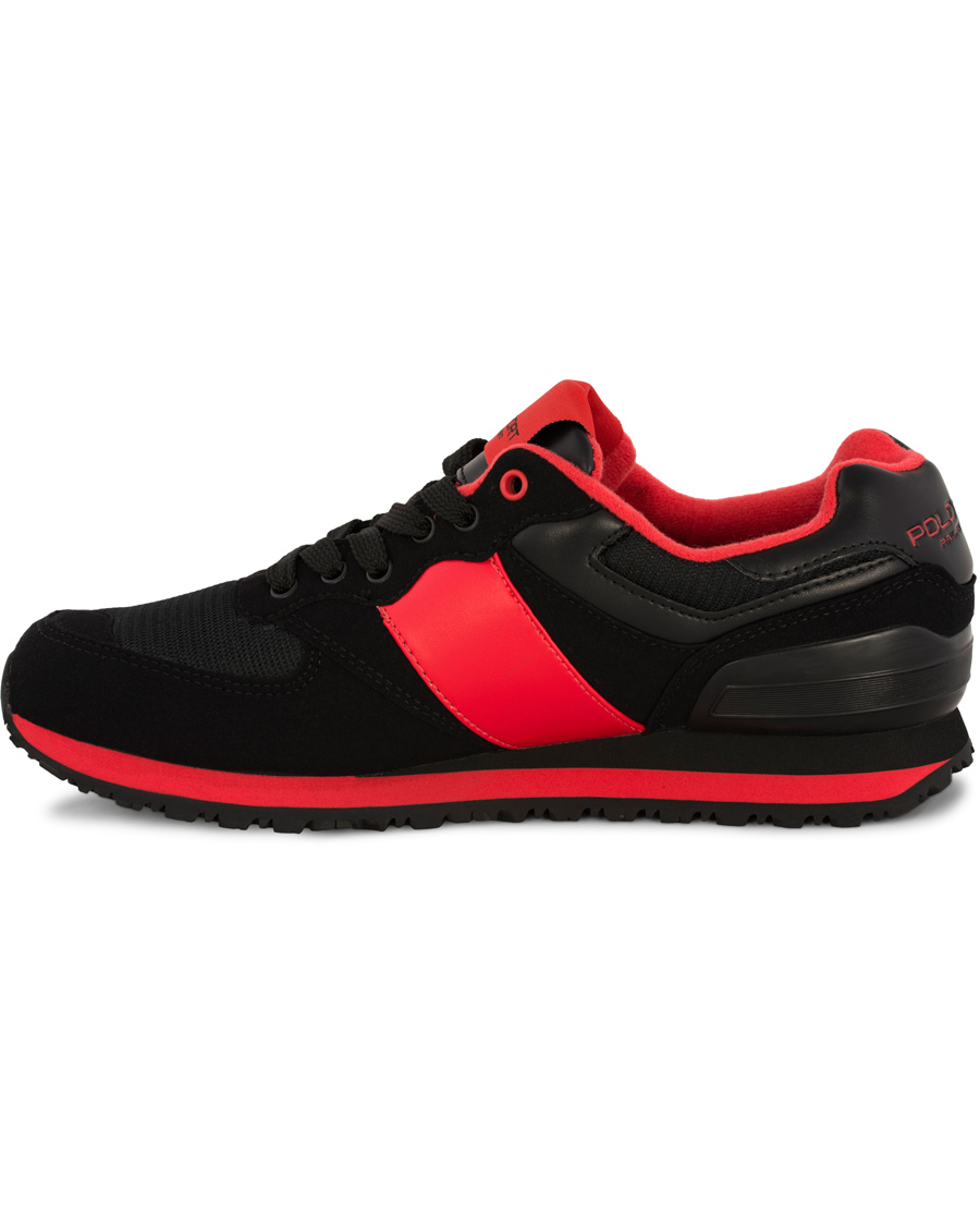 Homme | Polo Sport Ralph Lauren Slaton Pony Running Sneaker Red/Black | Polo Sport Ralph Lauren | Slaton Pony Running Sneaker Red/Black