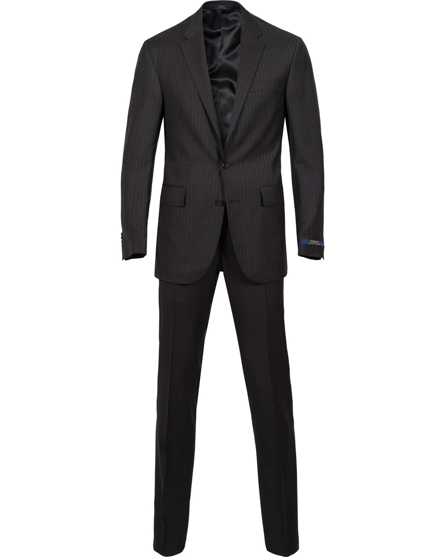 Homme | Costumes | Polo Ralph Lauren | Clothing Suit Pinstripe Charcoal/Cream