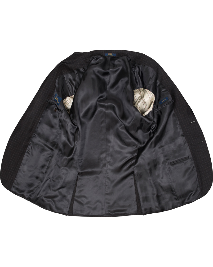 Homme | Costumes | Polo Ralph Lauren | Clothing Suit Pinstripe Charcoal/Cream