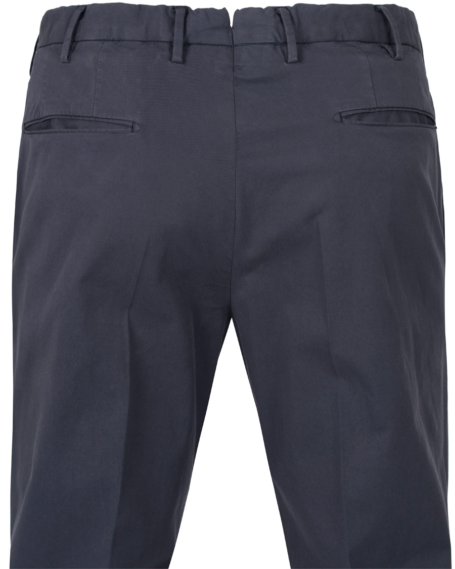 Homme | Pantalons | Incotex | Slim Fit Stretch Chinos Navy