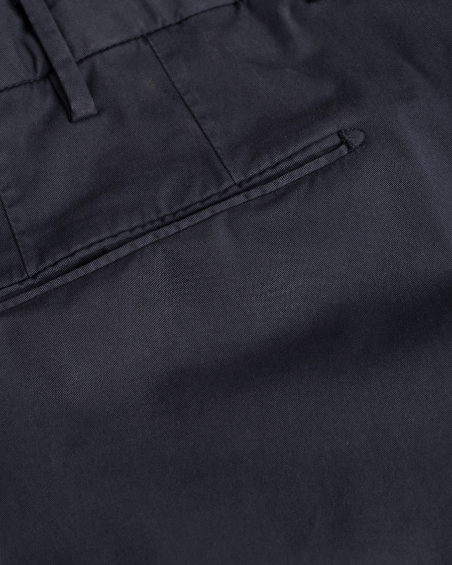 Homme | Pantalons | Incotex | Slim Fit Stretch Chinos Navy