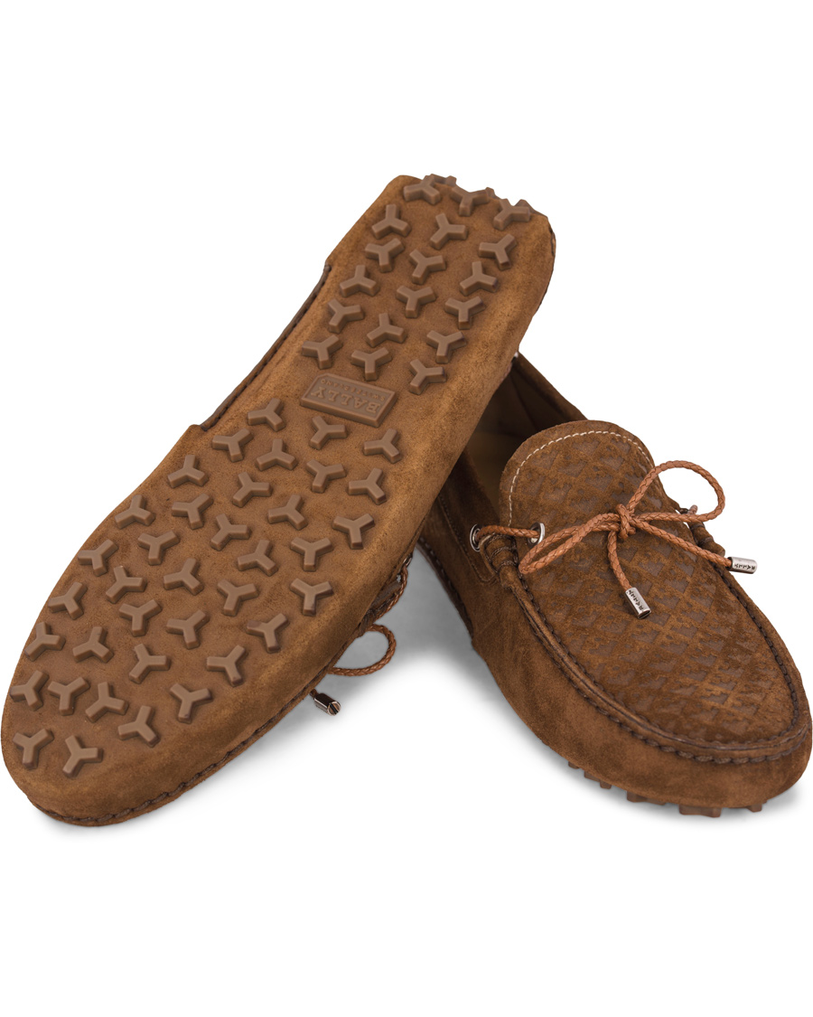 Heren | Bally Weilon Car Shoe Tobacco Suede | Bally | Weilon Car Shoe Tobacco Suede