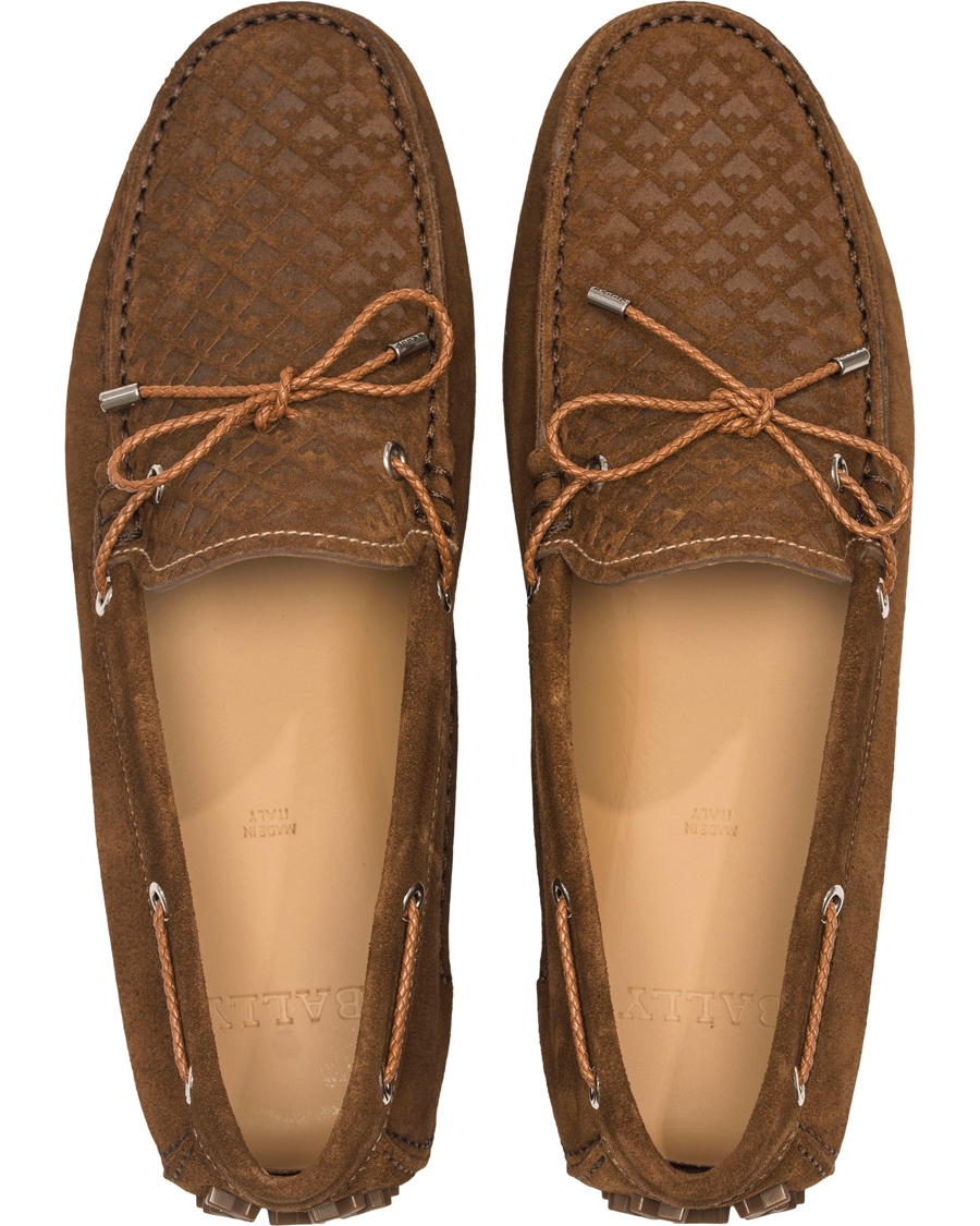 Heren | Bally Weilon Car Shoe Tobacco Suede | Bally | Weilon Car Shoe Tobacco Suede