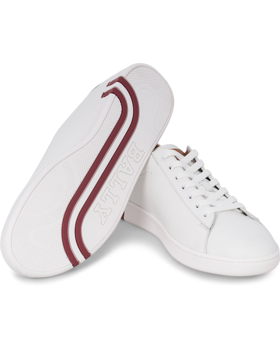Homme | Bally Asher Sneaker White Calf | Bally | Asher Sneaker White Calf