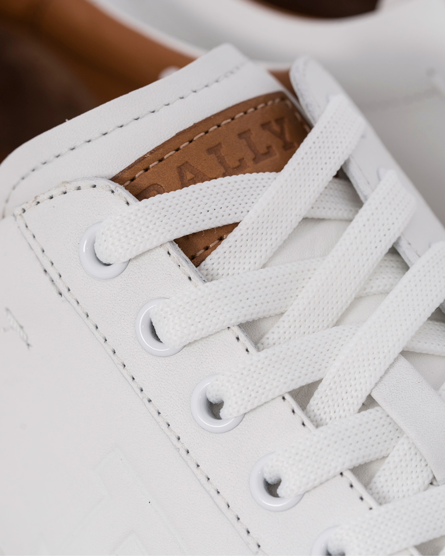 Homme | Bally Asher Sneaker White Calf | Bally | Asher Sneaker White Calf