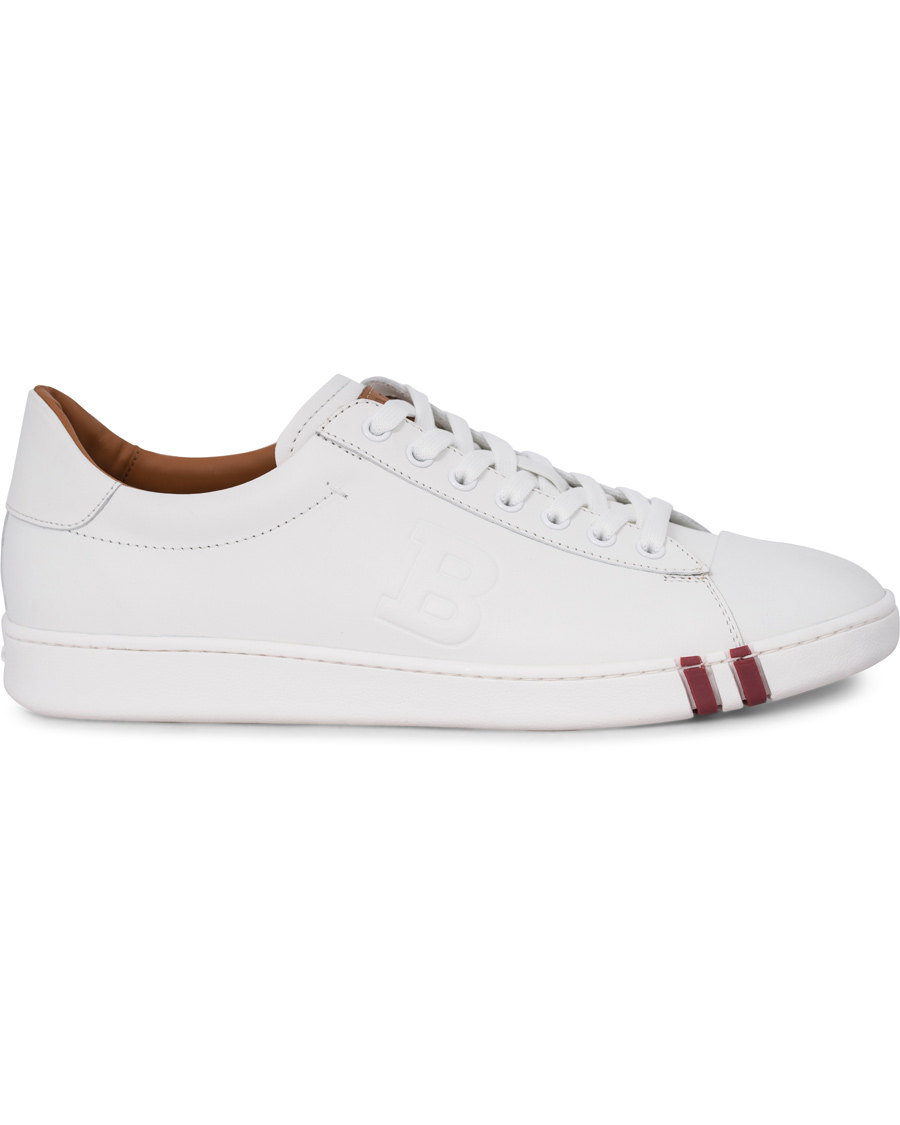 Homme | Bally Asher Sneaker White Calf | Bally | Asher Sneaker White Calf