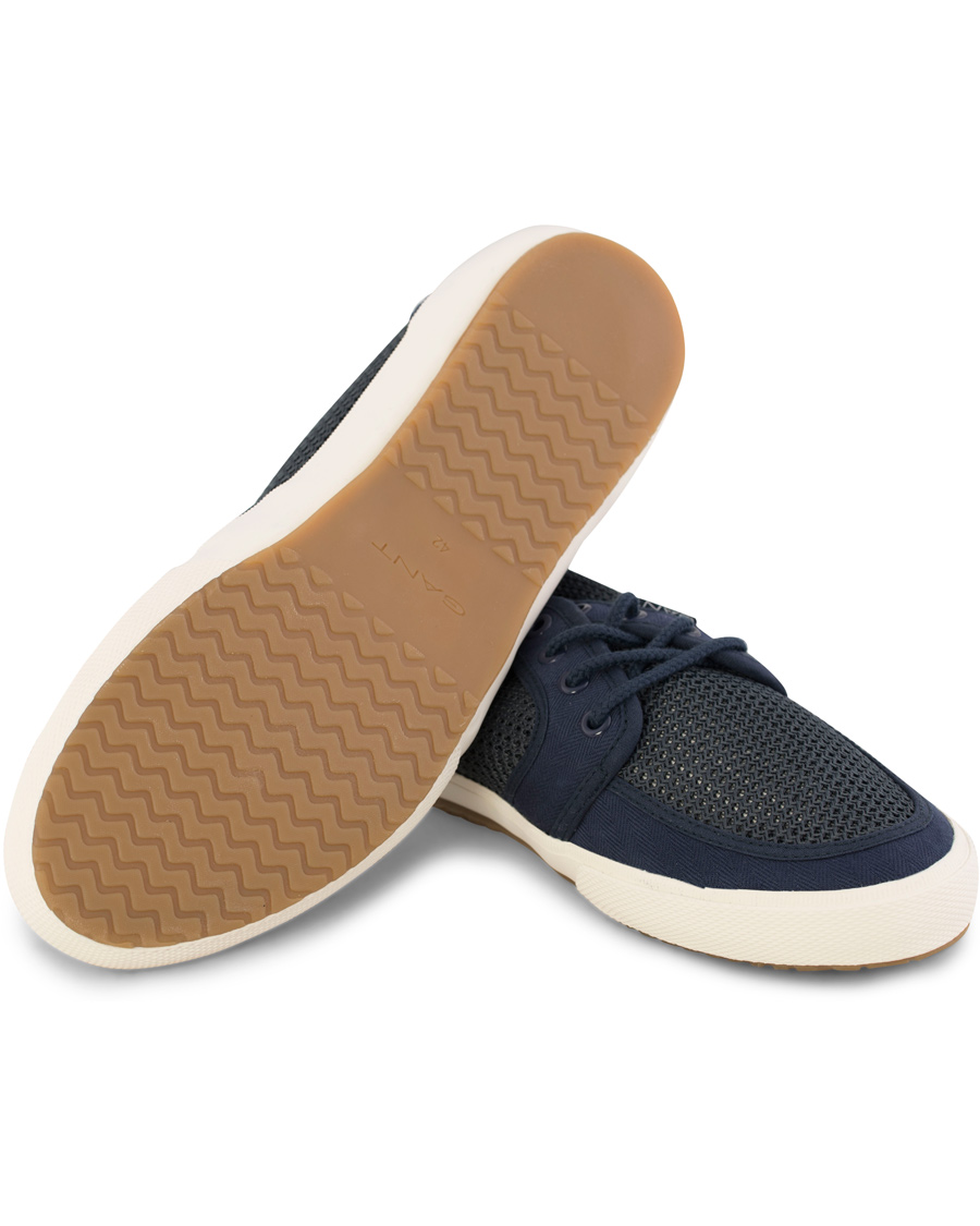 Heren | GANT Samuel Mesh Sneaker Navy Blue | GANT | Samuel Mesh Sneaker Navy Blue