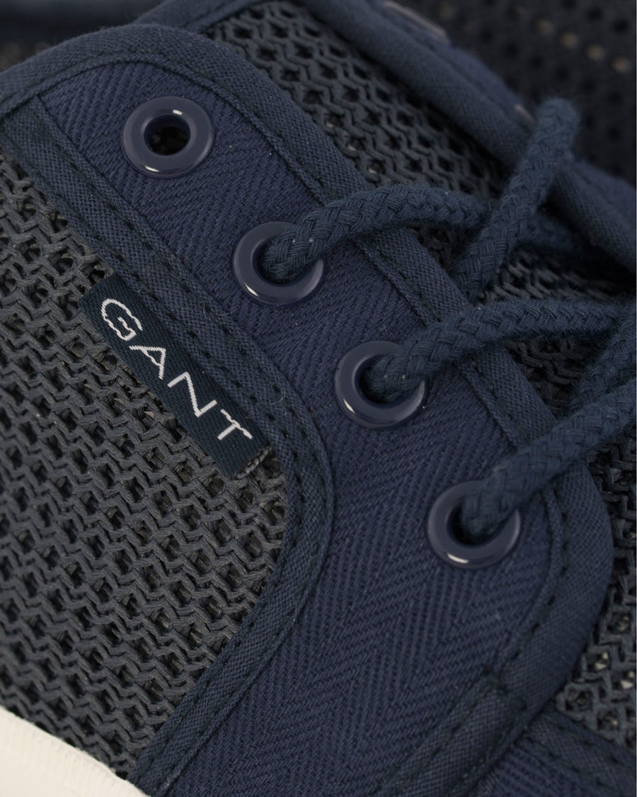 Heren | GANT Samuel Mesh Sneaker Navy Blue | GANT | Samuel Mesh Sneaker Navy Blue