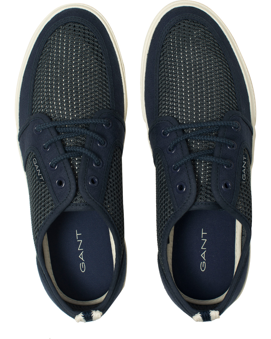 Heren | GANT Samuel Mesh Sneaker Navy Blue | GANT | Samuel Mesh Sneaker Navy Blue