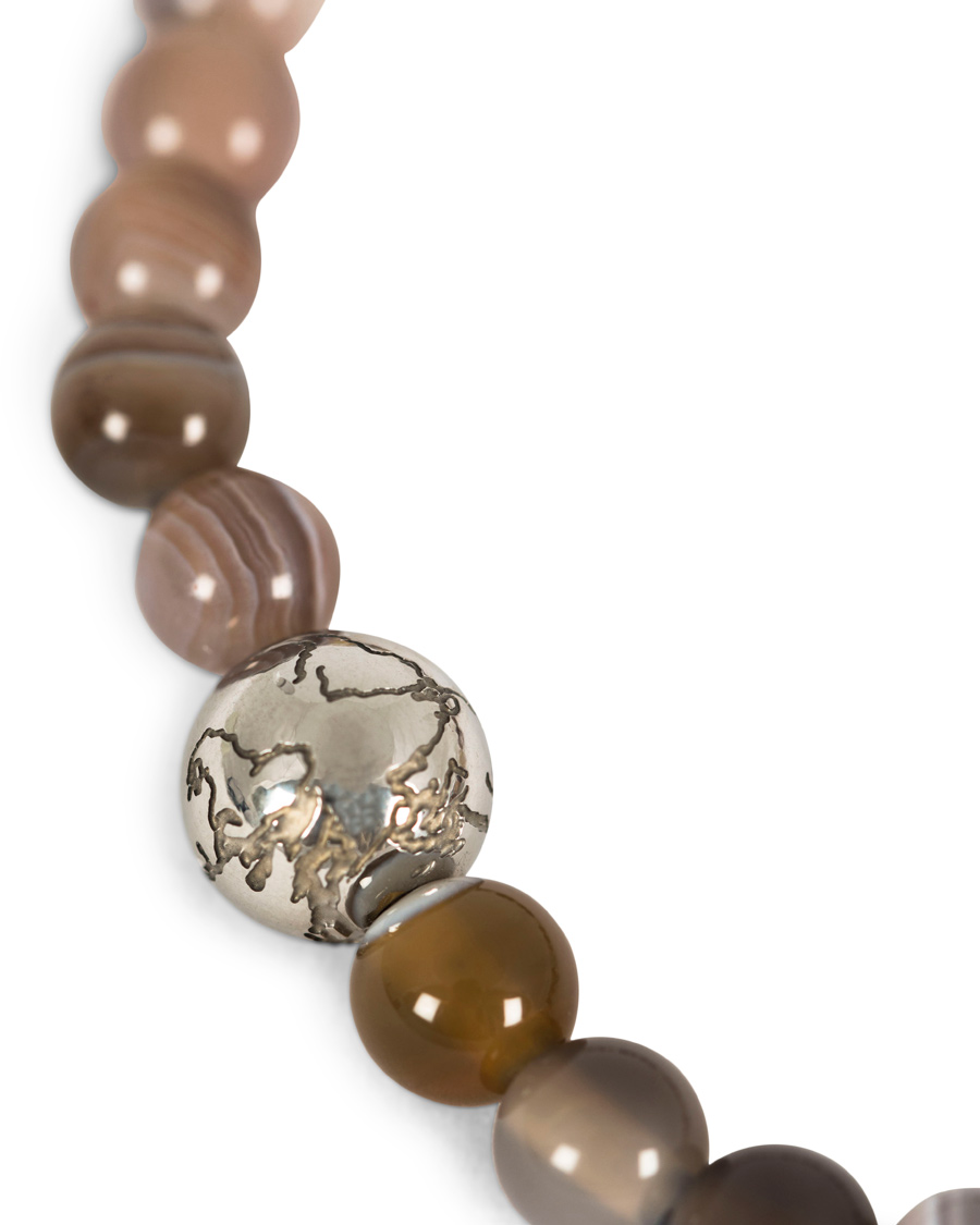 Homme | Eton Botswana Bracelet Medium Nature Brown | Eton | Botswana Bracelet Medium Nature Brown