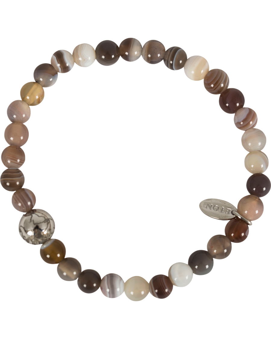 Homme | Eton Botswana Bracelet Medium Nature Brown | Eton | Botswana Bracelet Medium Nature Brown