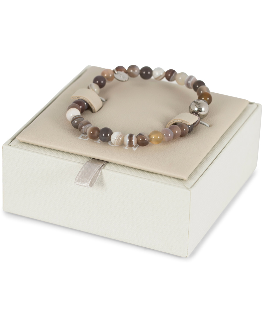 Homme | Eton Botswana Bracelet Medium Nature Brown | Eton | Botswana Bracelet Medium Nature Brown