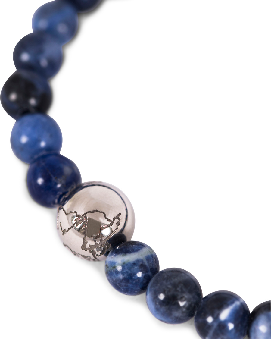 Homme | Eton Sodalite Bracelet Medium Dark Blue | Eton | Sodalite Bracelet Medium Dark Blue