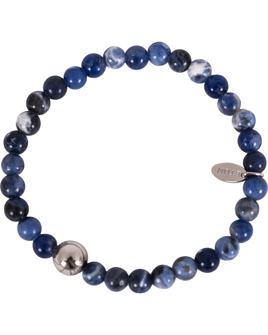 Homme | Eton Sodalite Bracelet Medium Dark Blue | Eton | Sodalite Bracelet Medium Dark Blue