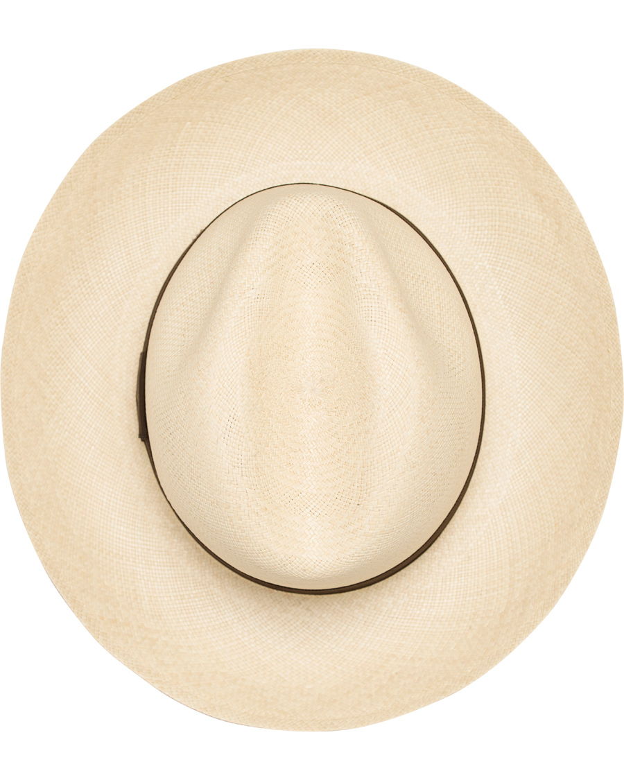 Homme | Borsalino Panama Quito Hat With Large Brim Brown | Borsalino | Panama Quito Hat With Large Brim Brown