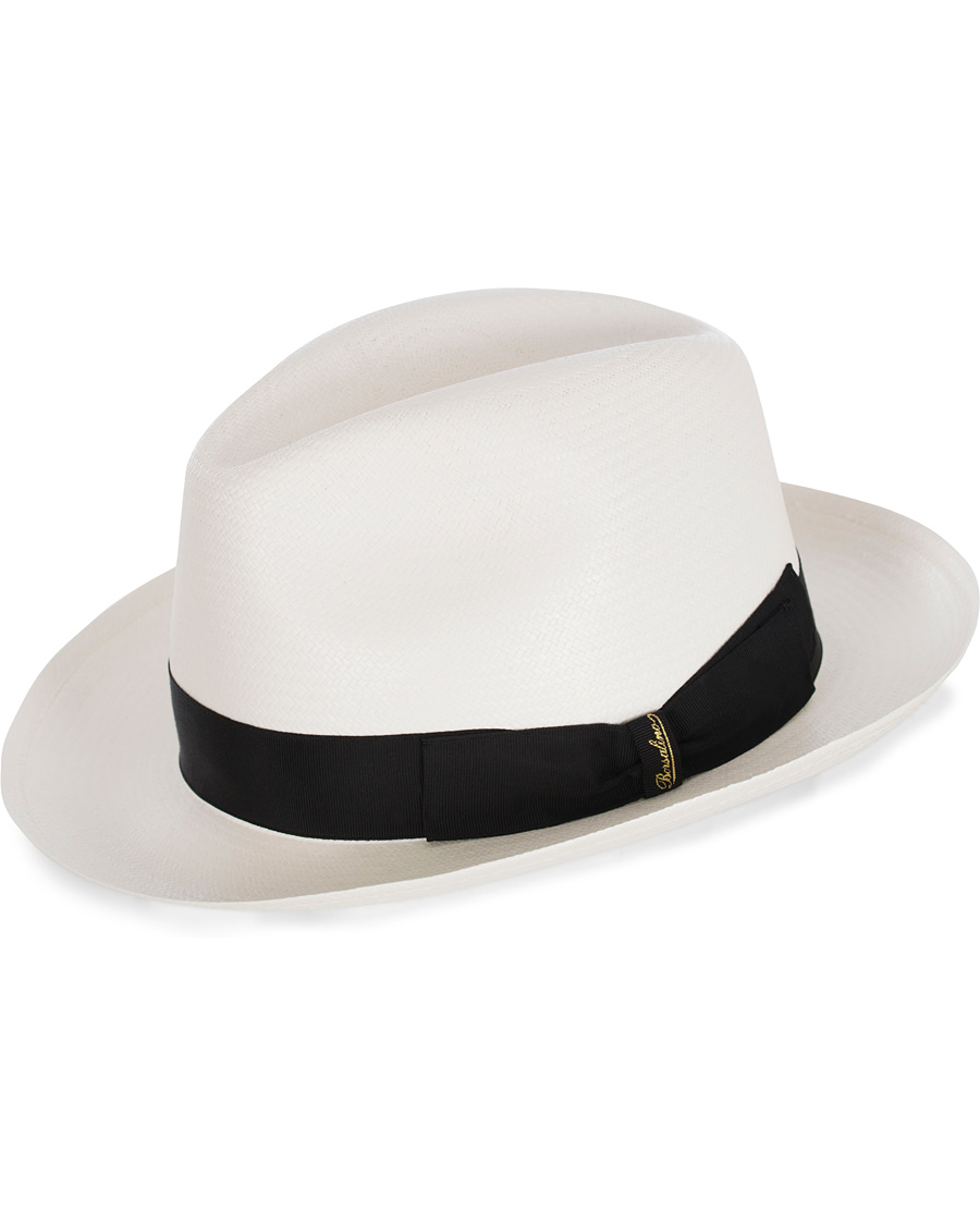 Heren | Borsalino Panama Fine With Medium Brim White | Borsalino | Panama Fine With Medium Brim White