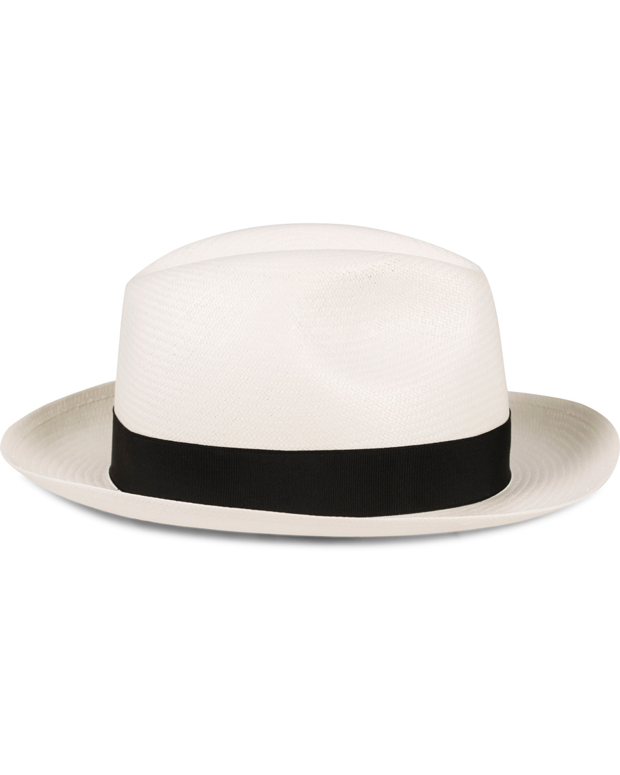 Heren | Borsalino Panama Fine With Medium Brim White | Borsalino | Panama Fine With Medium Brim White
