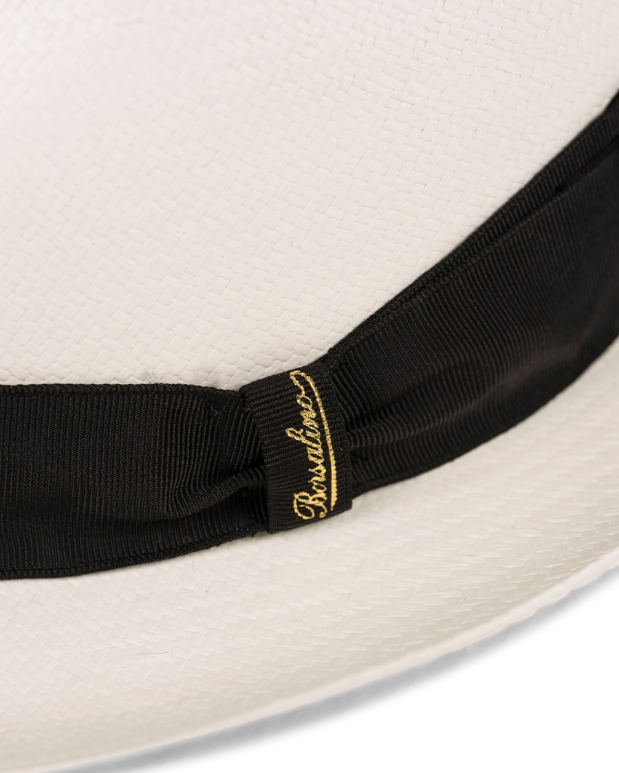 Heren | Borsalino Panama Fine With Medium Brim White | Borsalino | Panama Fine With Medium Brim White