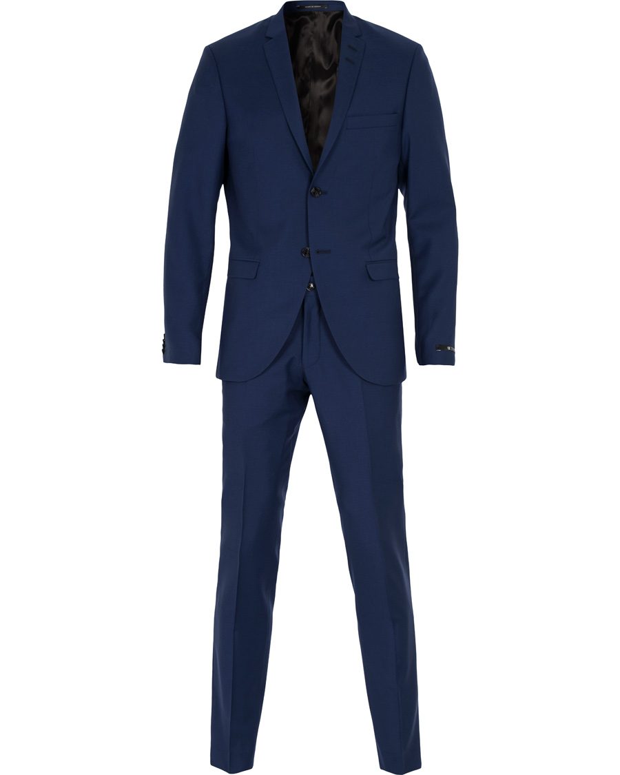 Homme | Costumes | Tiger of Sweden | Jil 100% Wool Suit Deep Blue