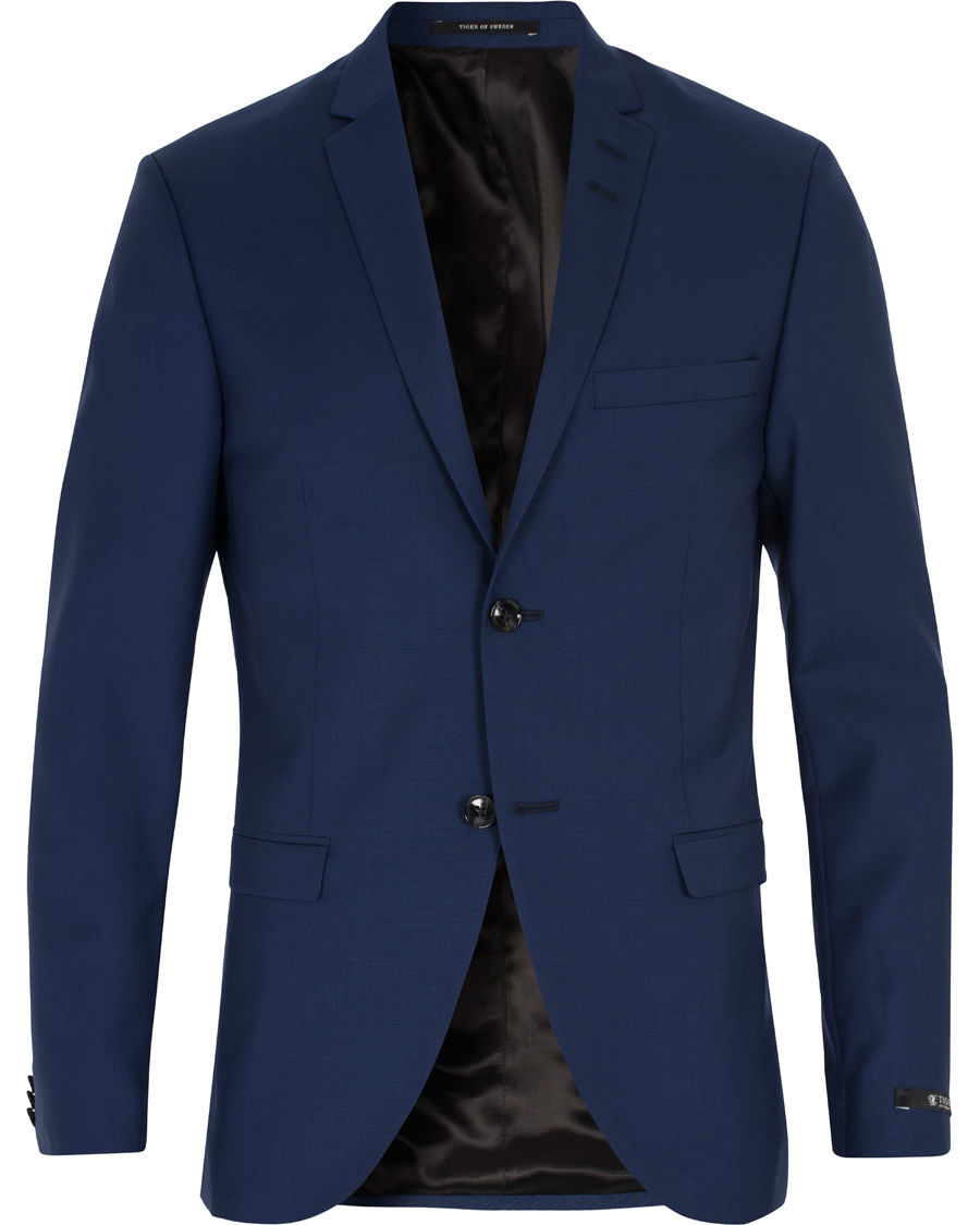 Homme | Costumes | Tiger of Sweden | Jil 100% Wool Suit Deep Blue
