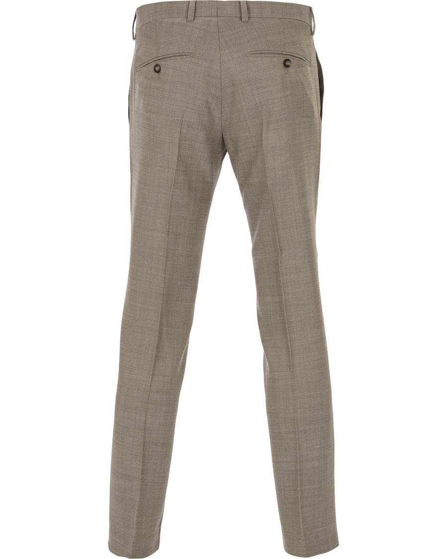 Heren | Broeken | Tiger of Sweden | Main 3 Wool Stretch Trousers Beige