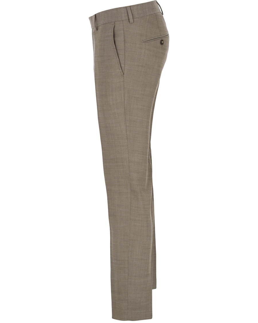 Heren | Broeken | Tiger of Sweden | Main 3 Wool Stretch Trousers Beige