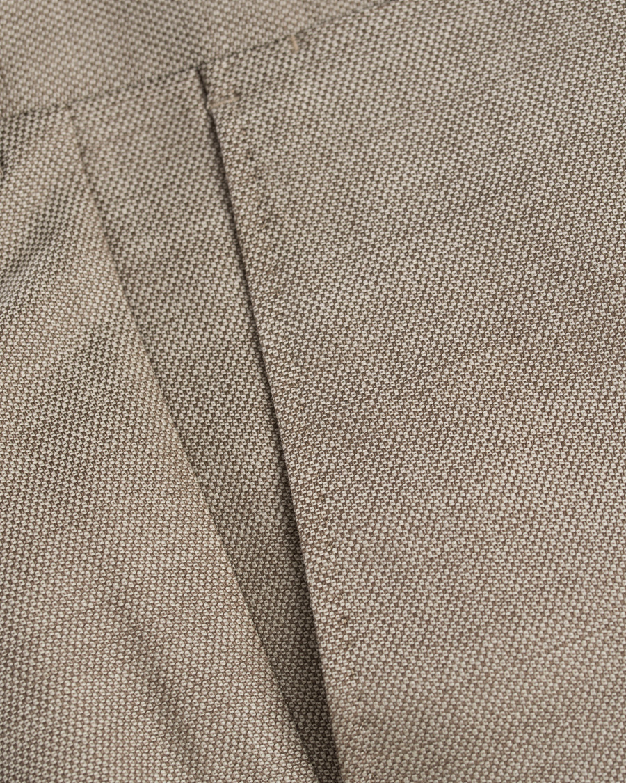 Heren | Broeken | Tiger of Sweden | Main 3 Wool Stretch Trousers Beige