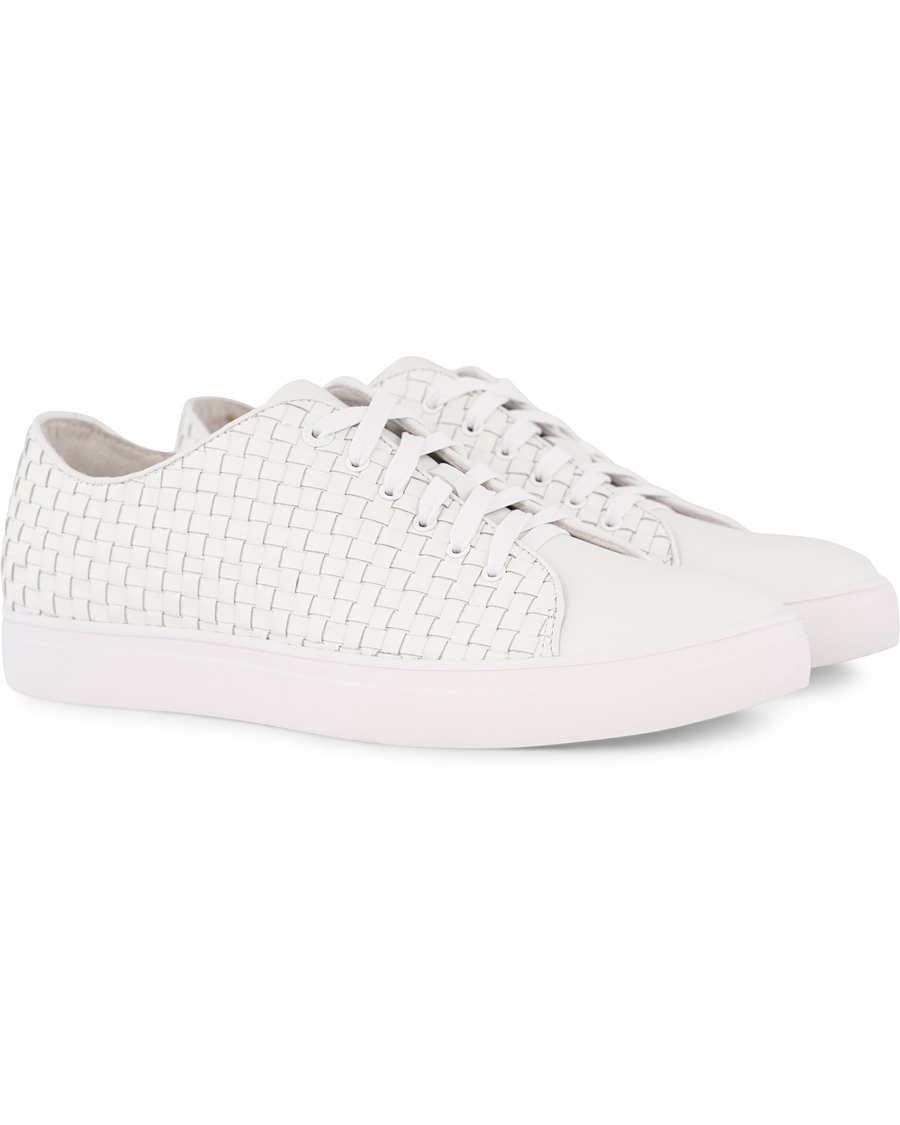 Homme | Tiger of Sweden Yngve 01 Woven Sneaker White | Tiger of Sweden | Yngve 01 Woven Sneaker White