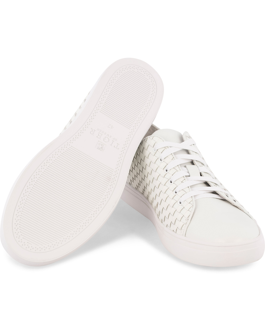 Homme | Tiger of Sweden Yngve 01 Woven Sneaker White | Tiger of Sweden | Yngve 01 Woven Sneaker White