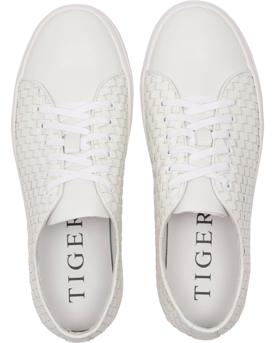 Homme | Tiger of Sweden Yngve 01 Woven Sneaker White | Tiger of Sweden | Yngve 01 Woven Sneaker White