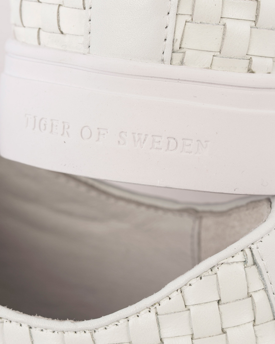 Homme | Tiger of Sweden Yngve 01 Woven Sneaker White | Tiger of Sweden | Yngve 01 Woven Sneaker White