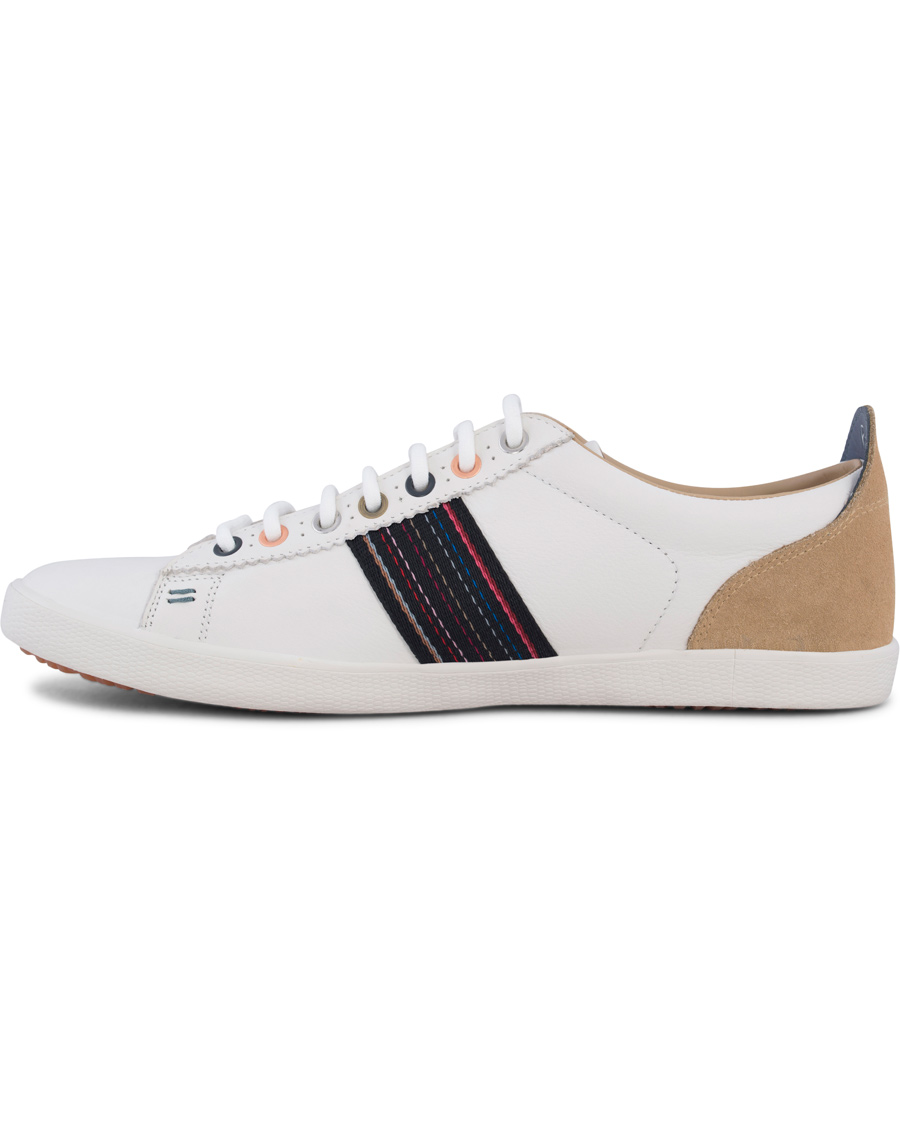 Homme | Paul Smith Shoe Osmo Sneaker White Mono Lux | Paul Smith Shoe | Osmo Sneaker White Mono Lux
