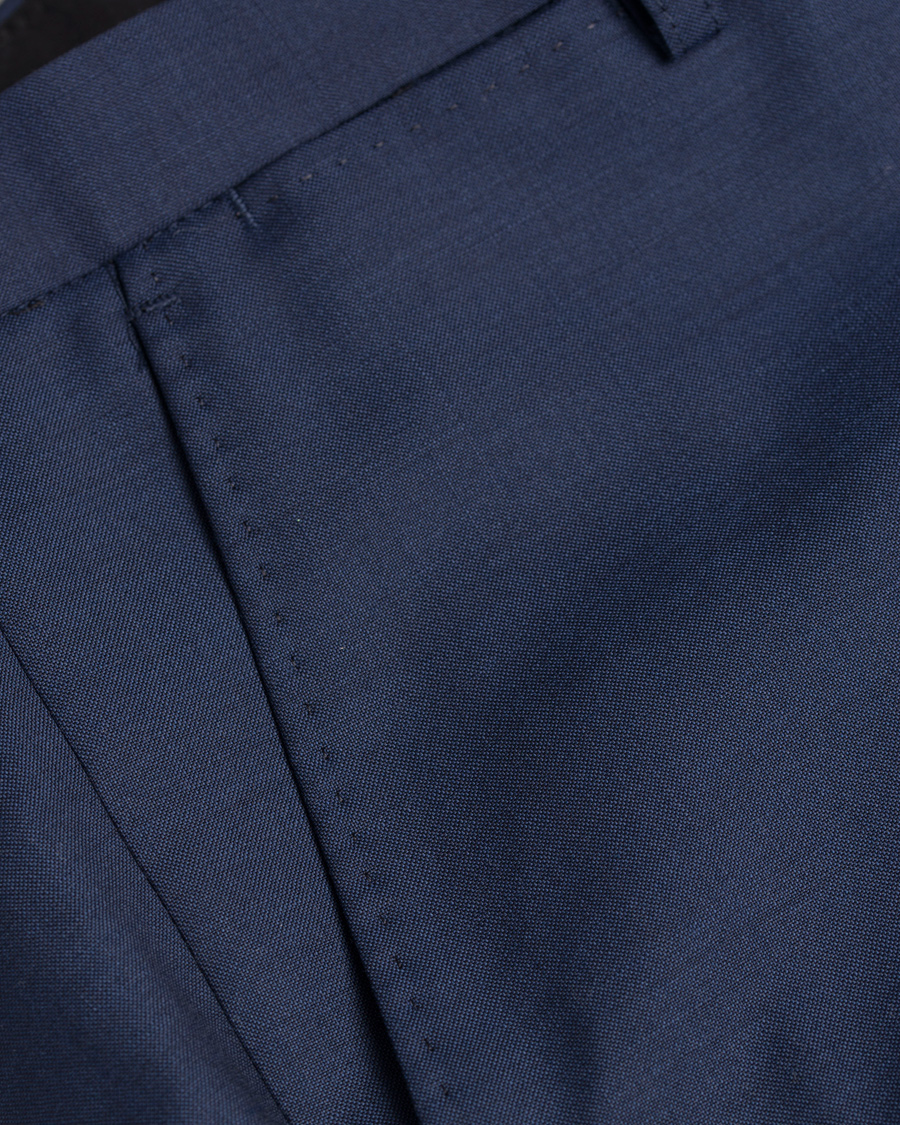 Homme | Pantalons | J.Lindeberg | Paulie Dressed Wool Trousers Blueberry