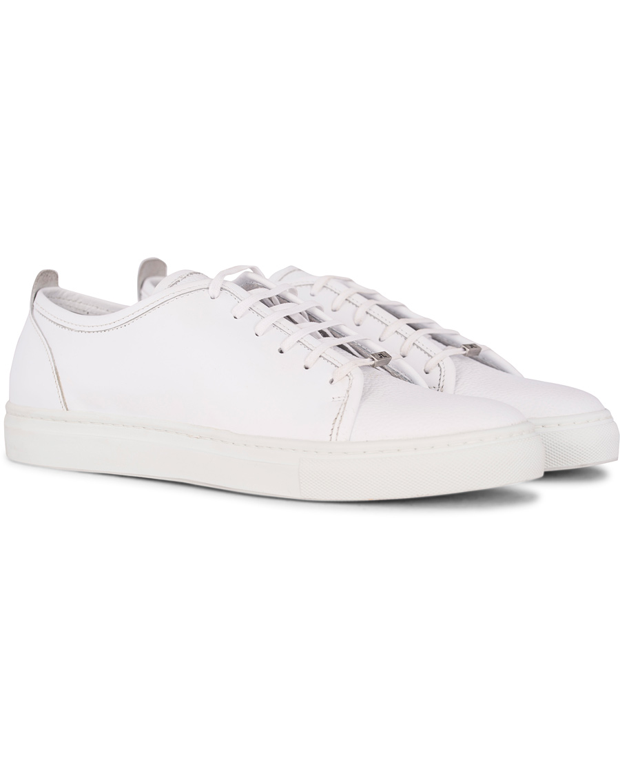 Homme | J.Lindeberg Lace Sneaker White Leather | J.Lindeberg | Lace Sneaker White Leather