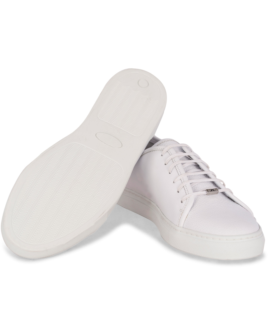 Homme | J.Lindeberg Lace Sneaker White Leather | J.Lindeberg | Lace Sneaker White Leather