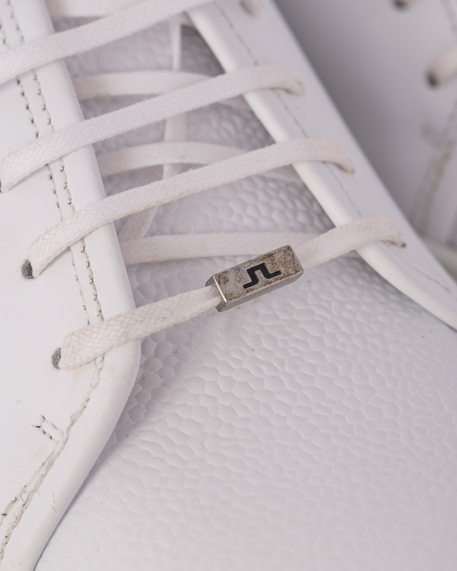 Homme | J.Lindeberg Lace Sneaker White Leather | J.Lindeberg | Lace Sneaker White Leather