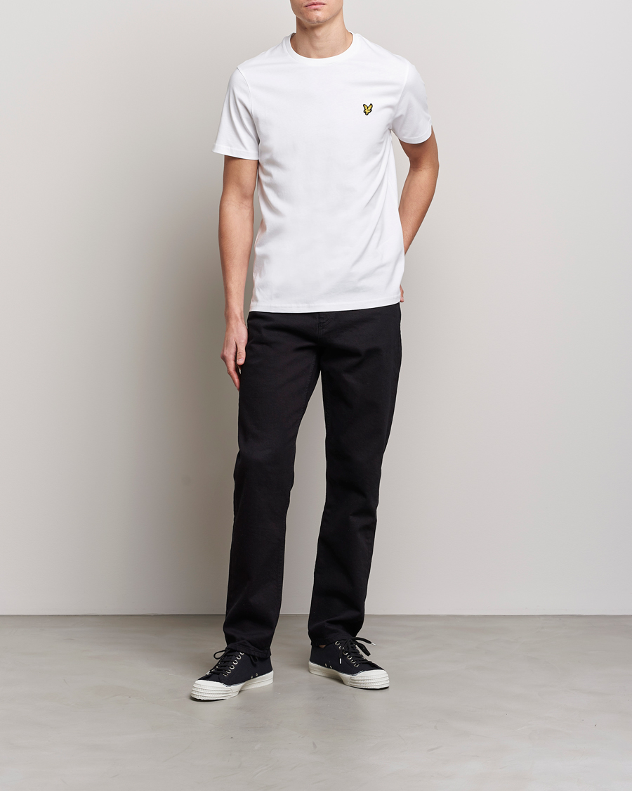 Heren | T-shirts | Lyle & Scott | Crew Neck Organic Cotton T-Shirt White