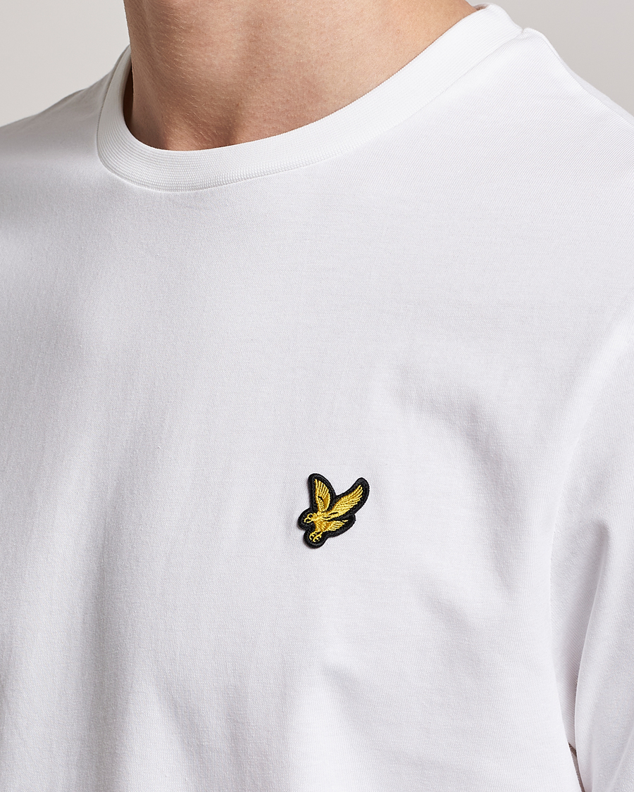 Heren | T-shirts | Lyle & Scott | Crew Neck Organic Cotton T-Shirt White