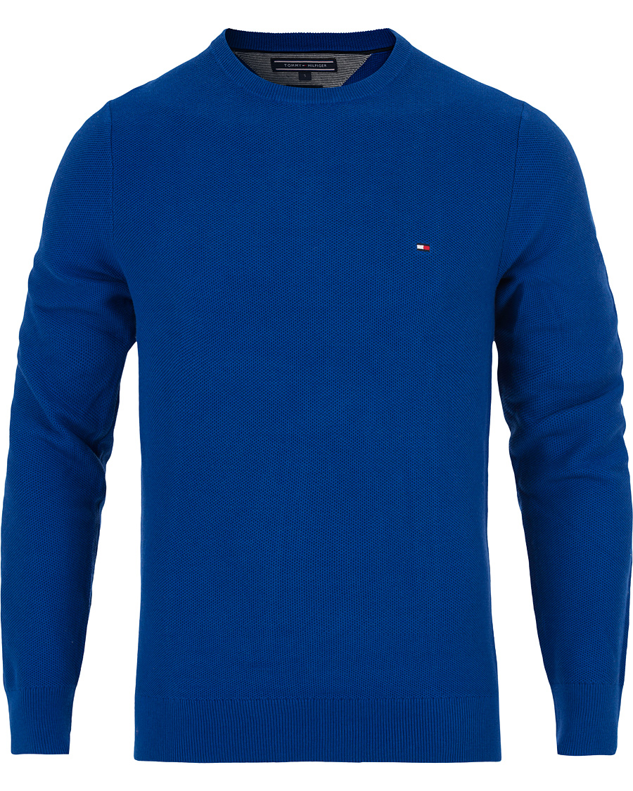 Homme | Pulls Et Tricots | Tommy Hilfiger | Honeycomb Knitted Crew Neck Surf the Web
