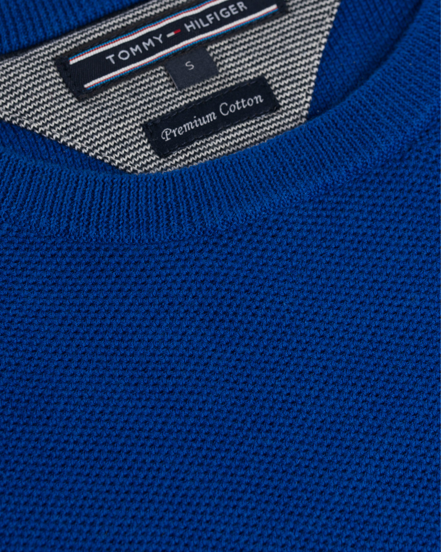 Homme | Pulls Et Tricots | Tommy Hilfiger | Honeycomb Knitted Crew Neck Surf the Web