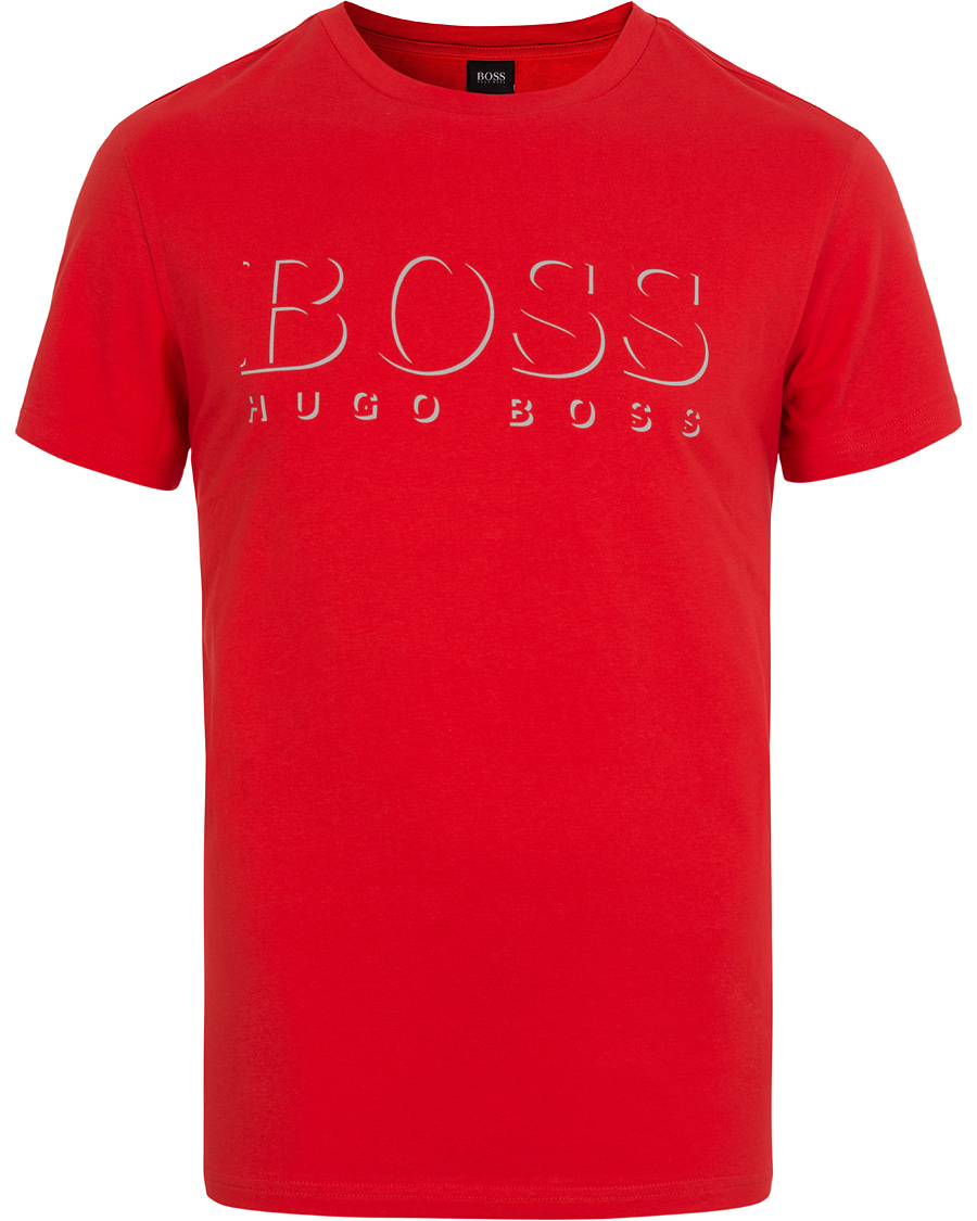 Homme | T-shirts | BOSS BLACK | BOSS T-Shirts Logo Bright Red