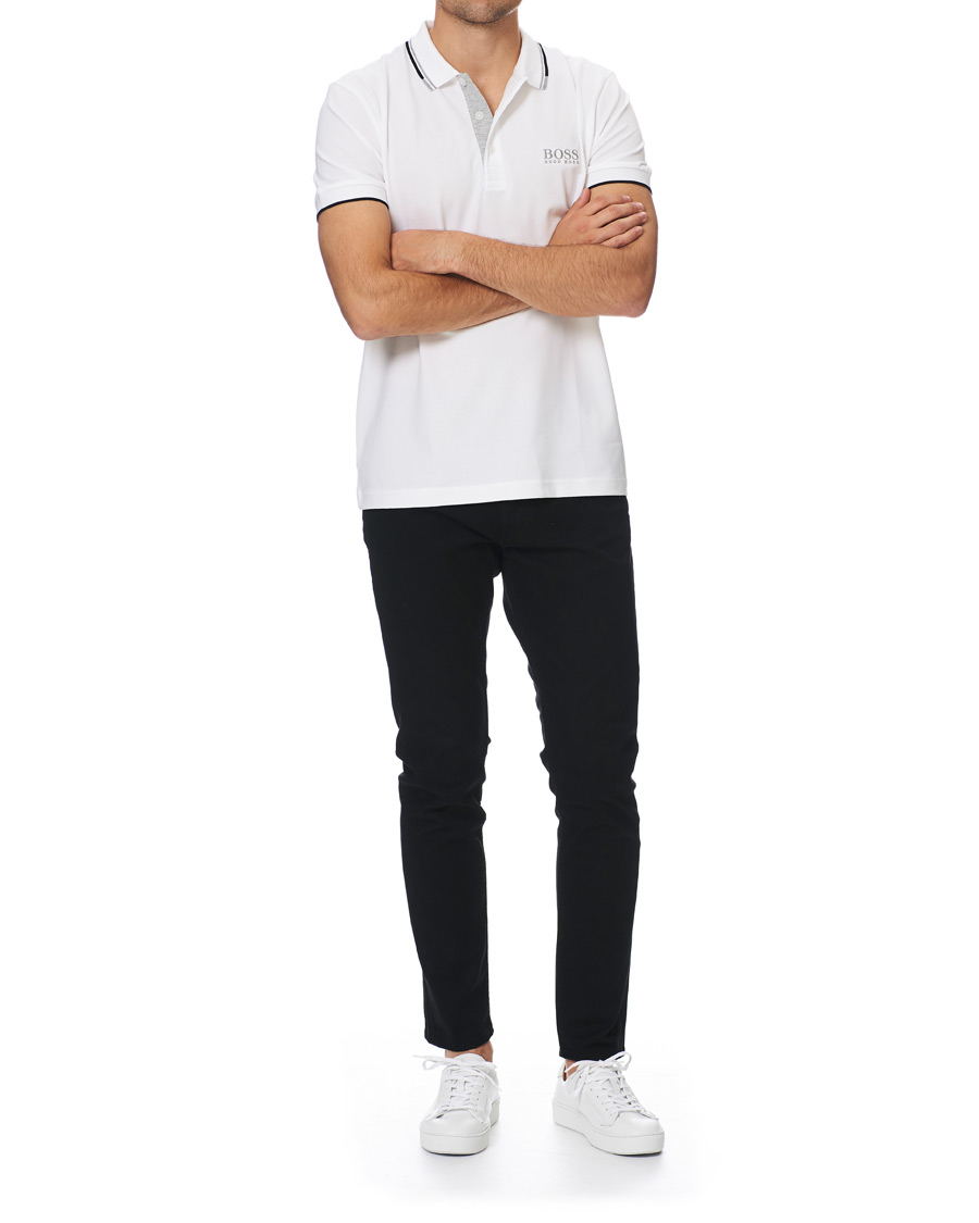 Homme | Polos | BOSS GREEN | BOSS Athleisure Paddy Pro Polo White