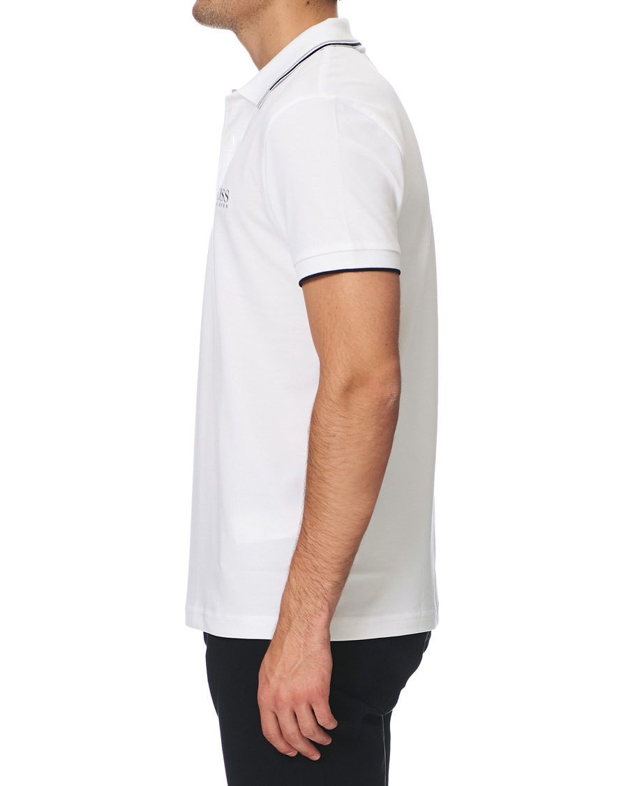Homme | Polos | BOSS GREEN | BOSS Athleisure Paddy Pro Polo White